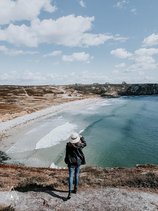 Lodg'Ing Nature Camp Presqu'Ile Crozon Lanvéoc Exteriör bild