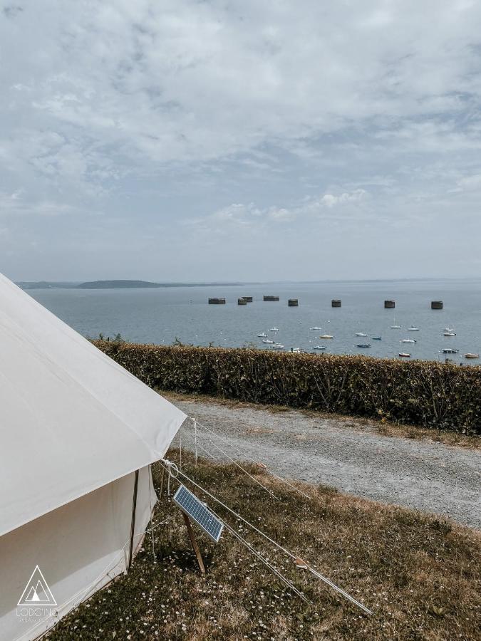 Lodg'Ing Nature Camp Presqu'Ile Crozon Lanvéoc Exteriör bild