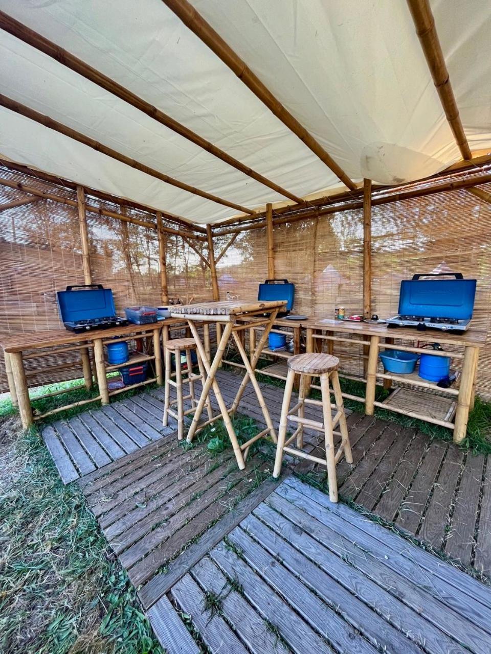 Lodg'Ing Nature Camp Presqu'Ile Crozon Lanvéoc Exteriör bild